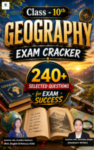Class 10 - Geography by Vijay Saxena book cover