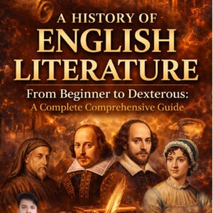 A History of English Literature By Vijay Saxena book cover