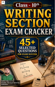 Class 10 - English Writing Section By Vijay Saxena book cover