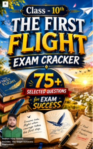 Class 10 - The First Flight By Vijay Saxena book cover
