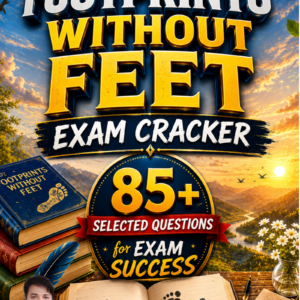 Class 10 - Footprints without Feet By Vijay Saxena book cover