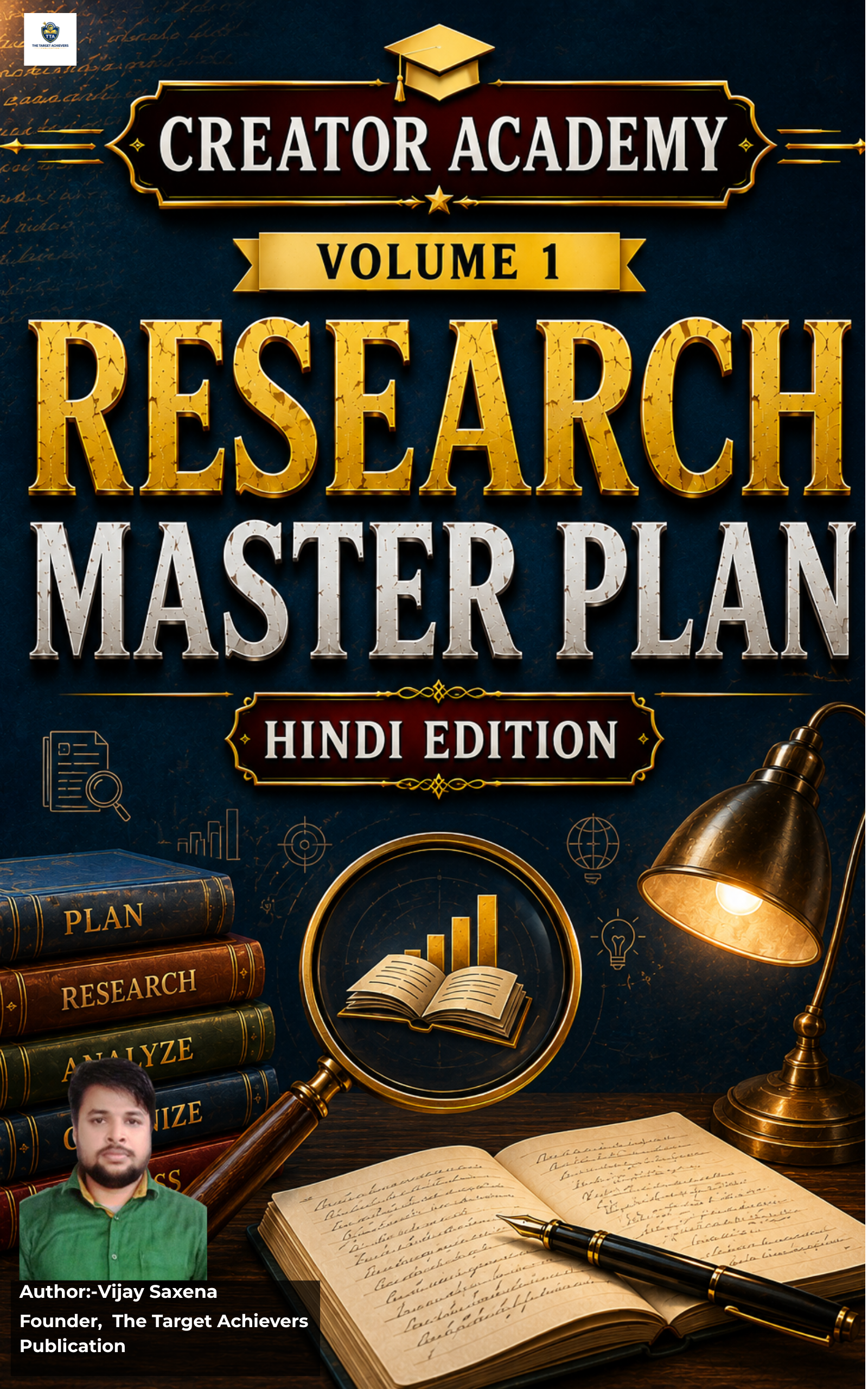 Research Master Plan By Vijay Saxena book cover