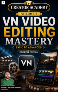 VN Video Editing Mastery By Vijay Saxena book cover