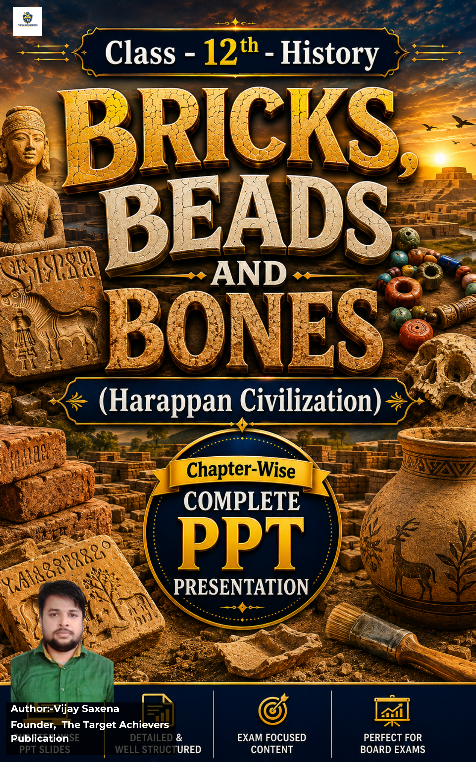 Class 12th History - Ch1 - PPT By Vijay Saxena