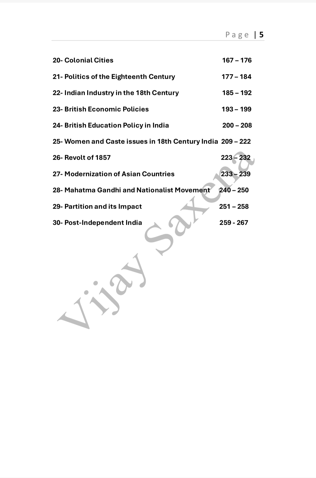 History Master Guide By Vijay Saxena & Abhinay Kumar - Image 3