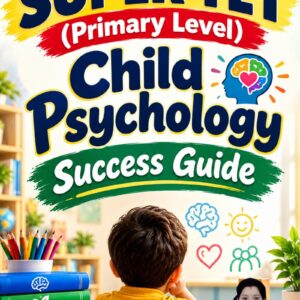 Super TET (Primary Level) Child Psychology Success Guide By Ms. Kratika Rathore
